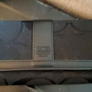 Black Wallet w/ checkbook